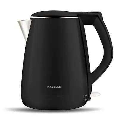 HAVELLS ELEC KETTLE AQUA 1.2L Black/BLUE